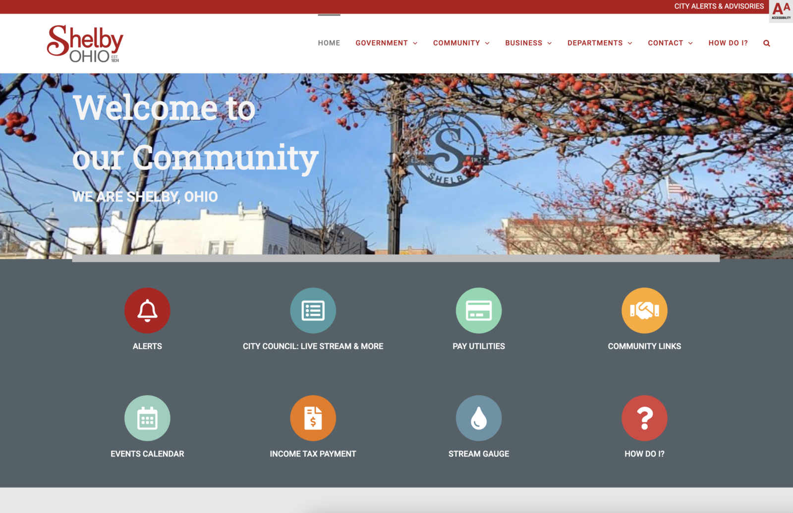 Shelby City Web - Home page